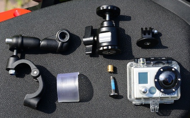 GoPro holder parts