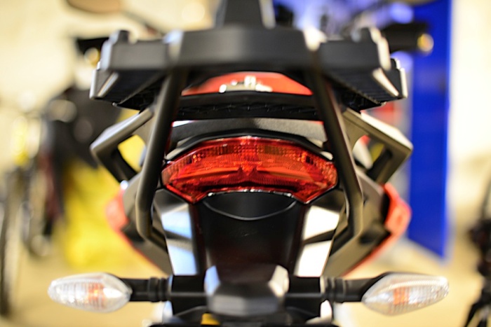 Ducati back view